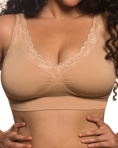 Lace Minimiser Wire Free Bra