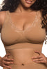 Full Bust Wire Free Minimiser Bra - 2 PACK