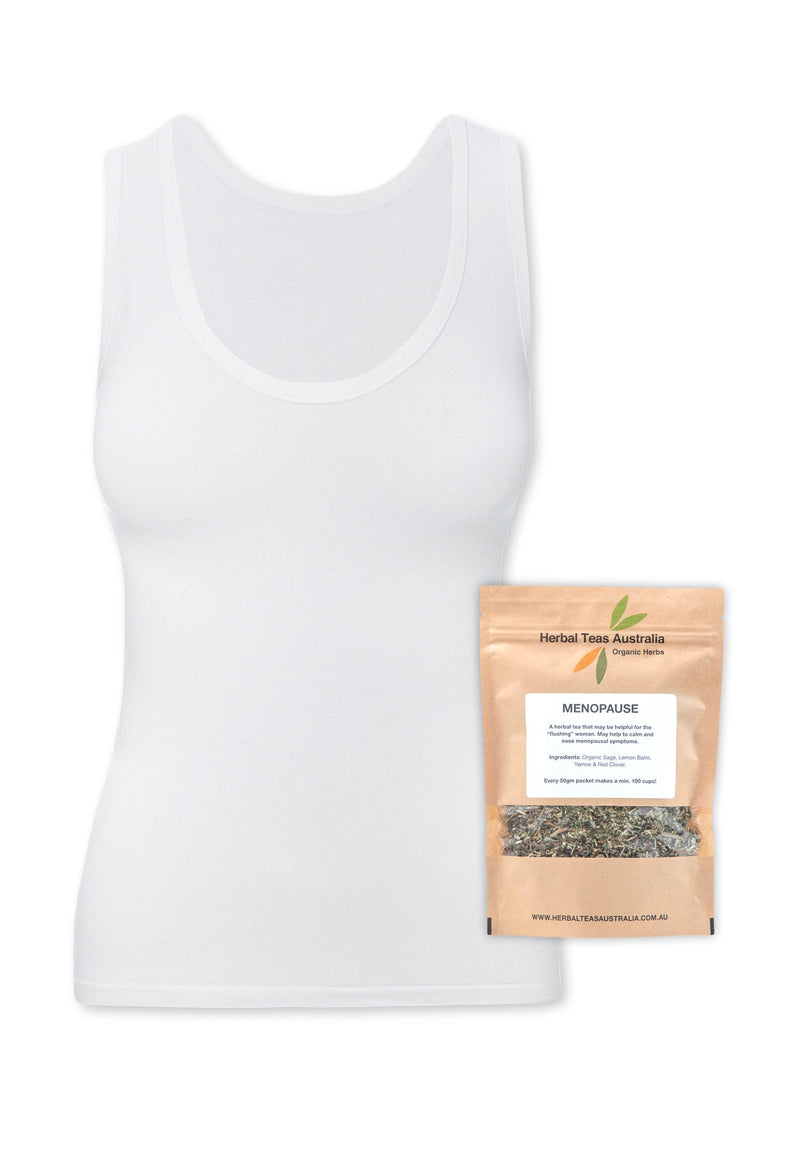 Bamboo Tank Top + Menopause Relief Tea Set